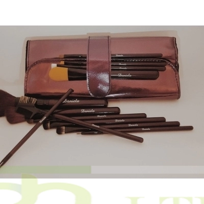 PERSONALIZED Makeup Brushes - Plum Brush Set